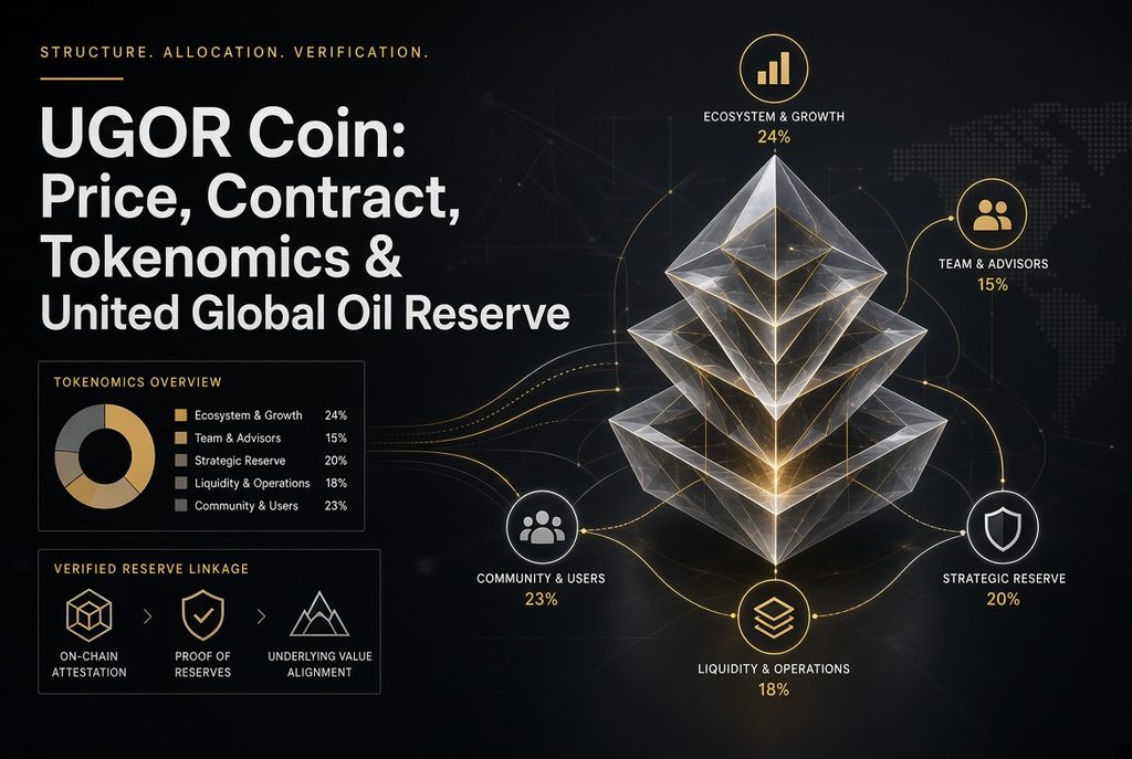 UGOR Coin: Price, Contract, Tokenomics & United Global Oil Reserve