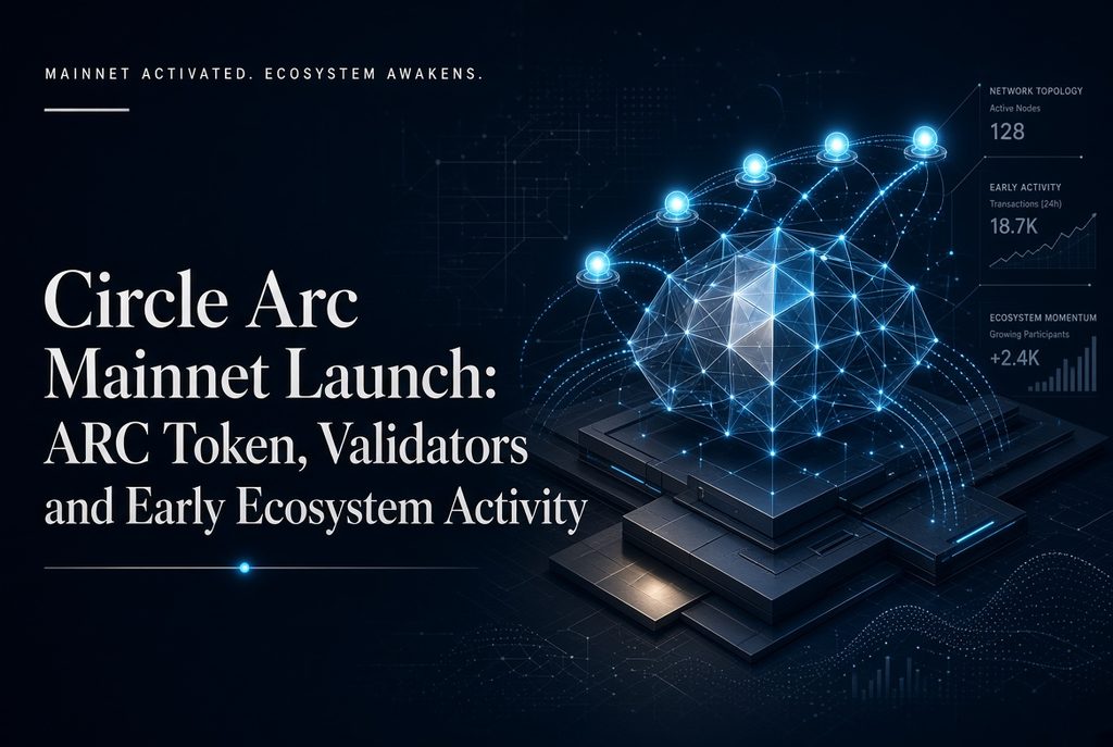 Circle Arc Mainnet Launch: ARC Token, Validators and Early Ecosystem Activity